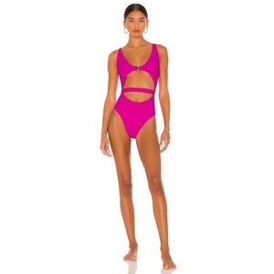 NWT Lovewave Gin One Piece in Fuchsia